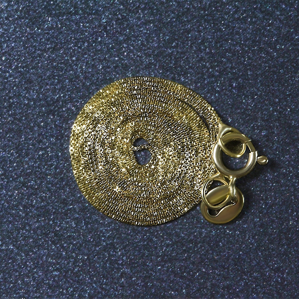 14k Yellow Gold Classic Box Chain 0.4mm - LinkagejewelrydesignLinkagejewelrydesign