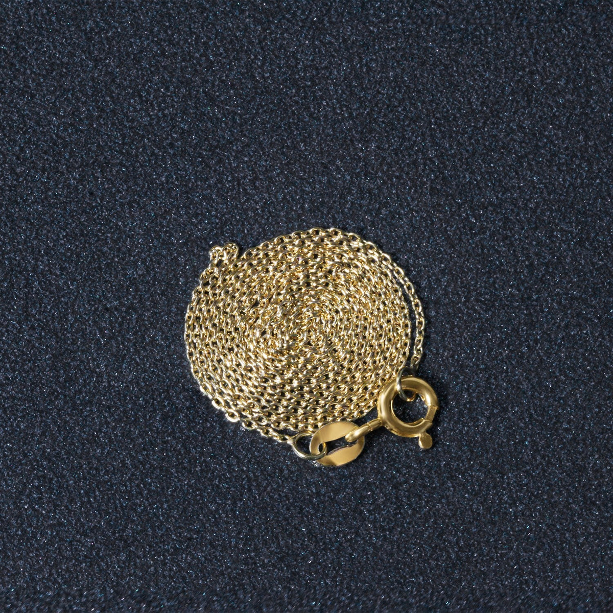 14k Yellow Gold Oval Cable Link Chain 1.0mm - LinkagejewelrydesignLinkagejewelrydesign