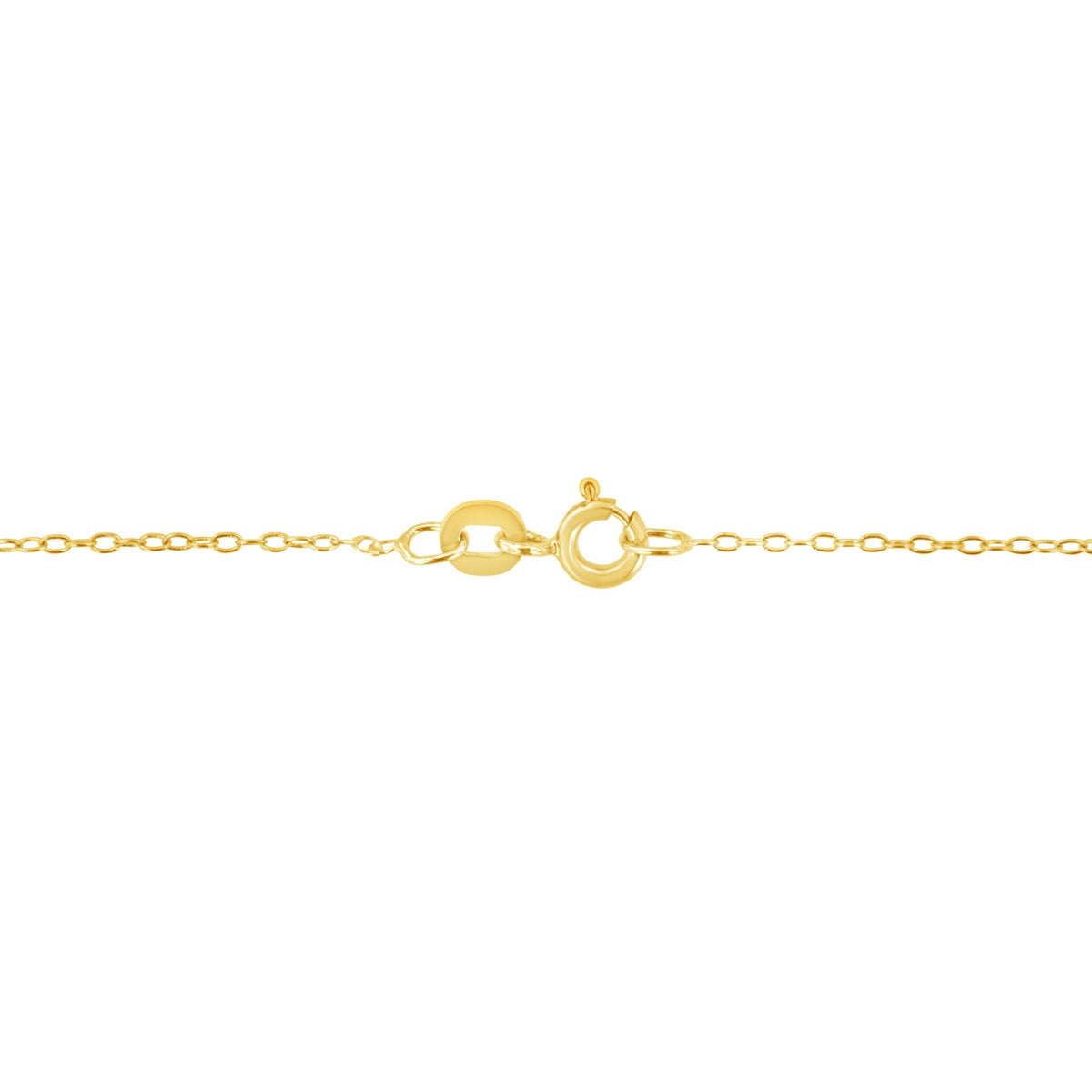 14K Yellow Gold Plated .925 Sterling Silver 1/2 Cttw Champagne Diamond Cross Pendant Necklace (K-L Color, I1-I2 Clarity) - 18&quot; - LinkagejewelrydesignLinkagejewelrydesign