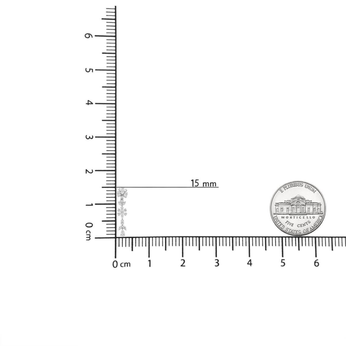 18K White Gold 10 1/4 Cttw Fancy Diamond Mixed Cluster Floral Dangle Drop Earrings (VS1-VS2 Clarity, G-H Color) - LinkagejewelrydesignLinkagejewelrydesign