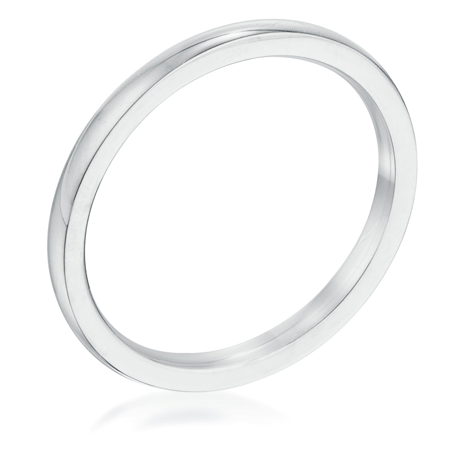 2 mm Stainless Steel Wedding Band - LinkagejewelrydesignLinkagejewelrydesign