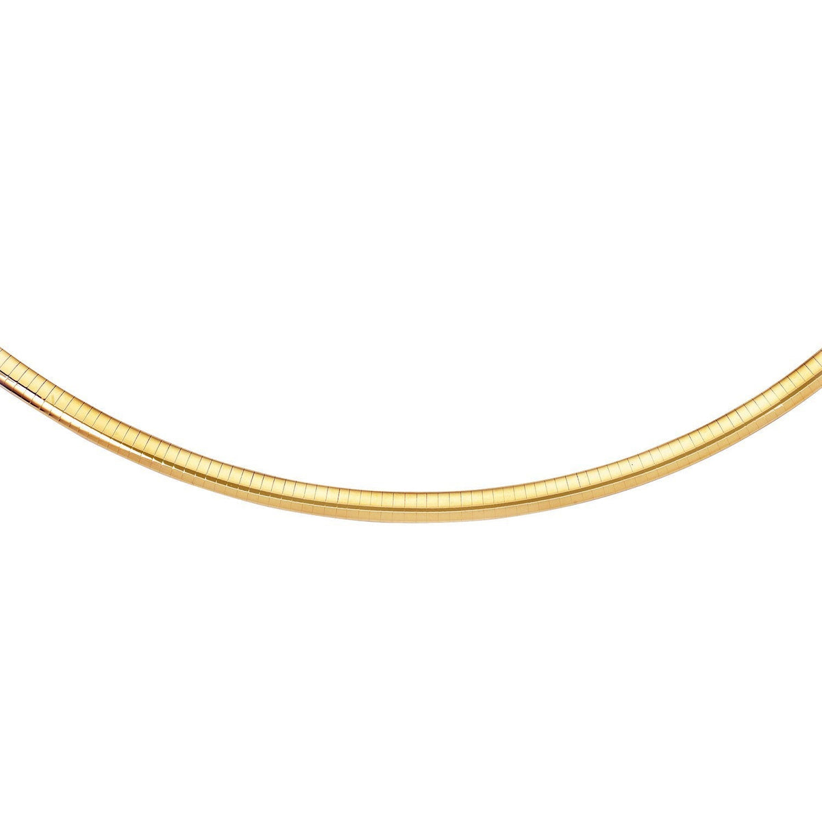 6.0 mm 14k Yellow Gold Classic Omega Bracelet - LinkagejewelrydesignLinkagejewelrydesign
