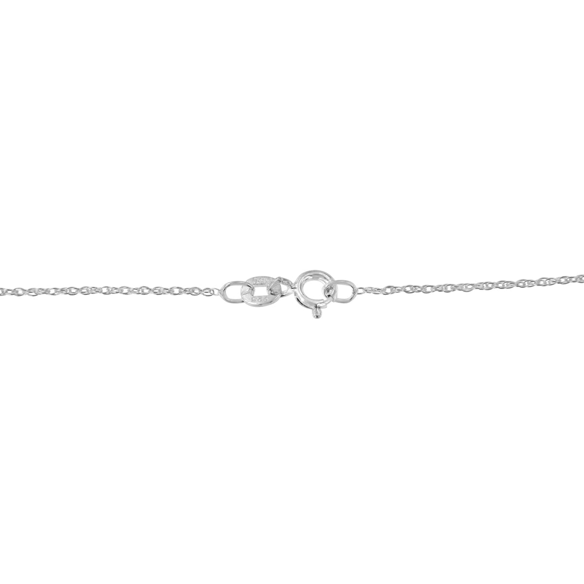 .925 Sterling Silver 1/4 cttw Diamond Infinity Pendant Necklace (I-J, I2-I3) - LinkagejewelrydesignLinkagejewelrydesign