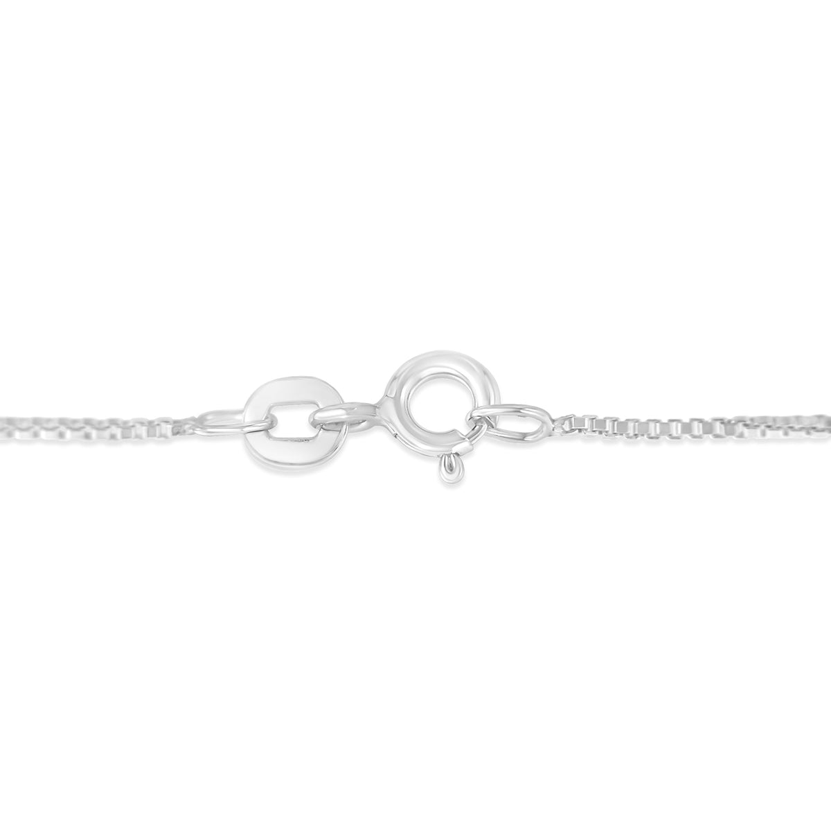 .925 Sterling Silver 1/4 Cttw Diamond Open Quatrefoil Flower Floating Station 18&quot; Necklace (I-J Color, I1-I2 Clarity) - LinkagejewelrydesignLinkagejewelrydesign
