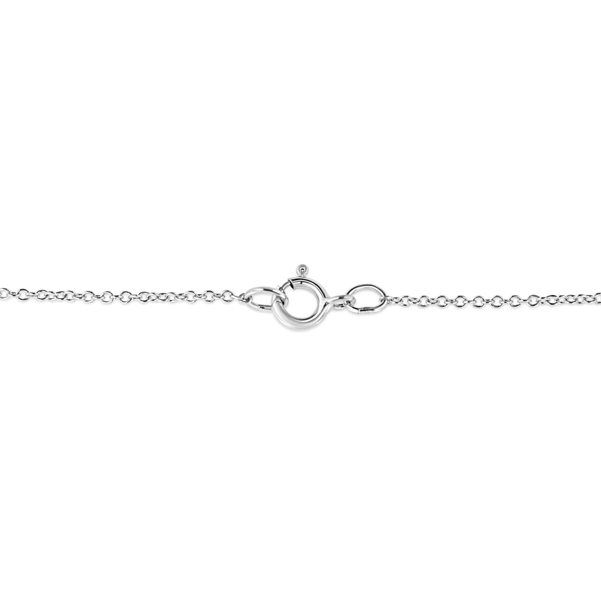 .925 Sterling Silver Diamond Accent Sunburst Milgrain 18&quot; Pendant Necklace (I-J Color, I1-I2 Clarity) - LinkagejewelrydesignLinkagejewelrydesign