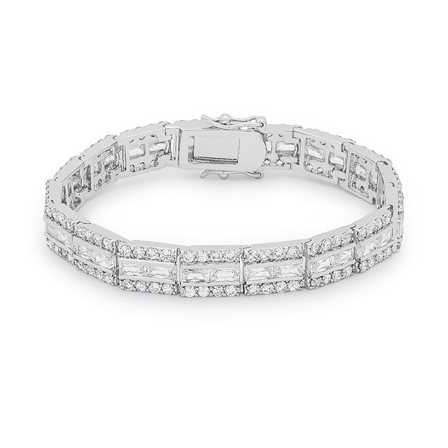 Balboa Cubic Zirconia Bracelet - LinkagejewelrydesignLinkagejewelrydesign