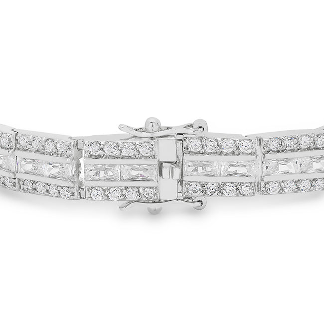 Balboa Cubic Zirconia Bracelet - LinkagejewelrydesignLinkagejewelrydesign