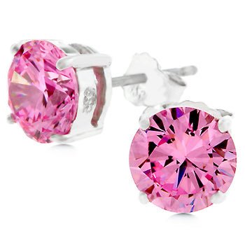 Blossom Stud Cubic Zirconia Earrings - LinkagejewelrydesignLinkagejewelrydesign