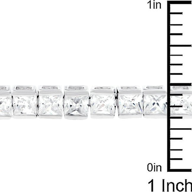 Clear Cubic Zirconia Tennis Bracelet - LinkagejewelrydesignLinkagejewelrydesign