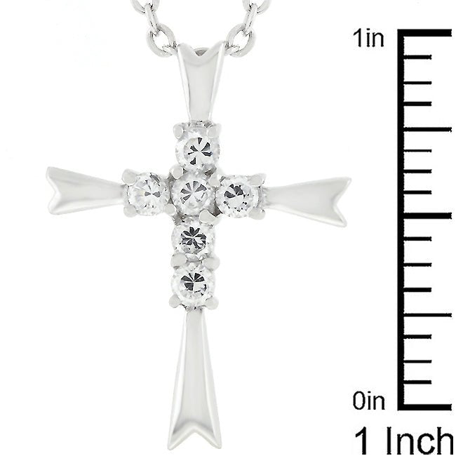 Coupled Cross Pendant - LinkagejewelrydesignLinkagejewelrydesign