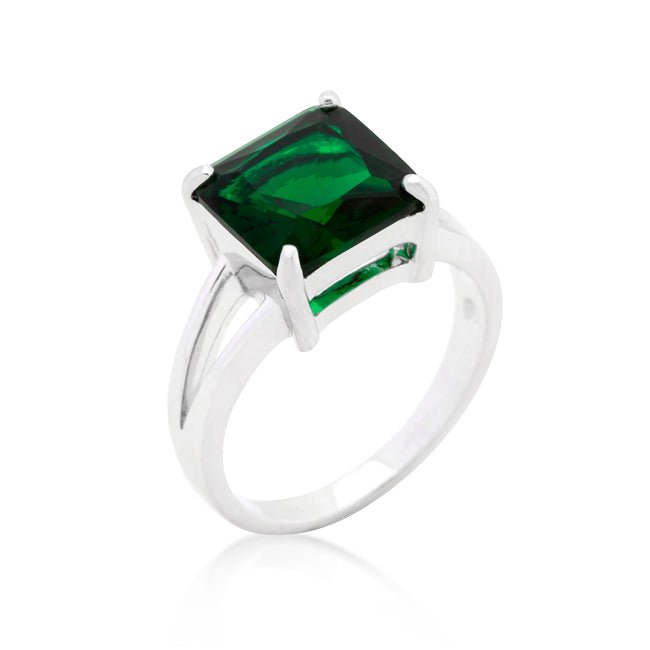 Emerald Gypsy Ring - LinkagejewelrydesignLinkagejewelrydesign