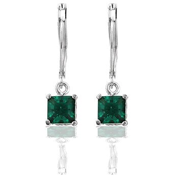 Forest Cubic Zirconia Drop Earrings - LinkagejewelrydesignLinkagejewelrydesign