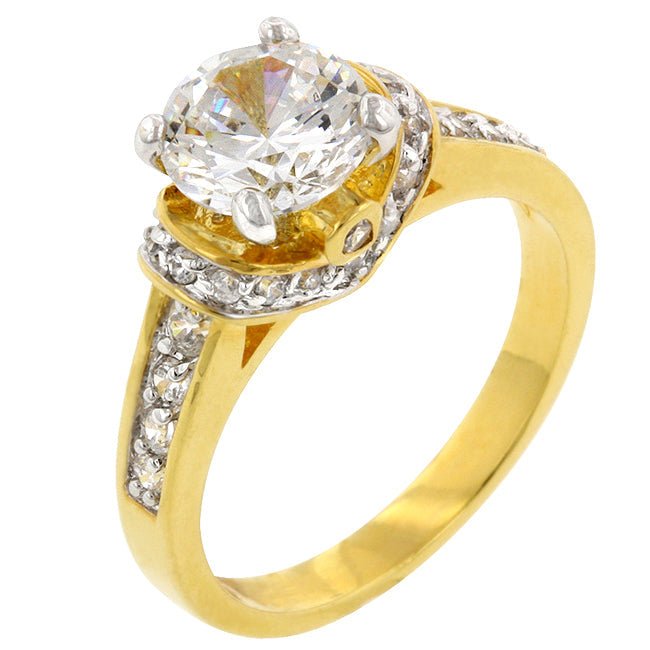 Golden Regal Ring - LinkagejewelrydesignLinkagejewelrydesign