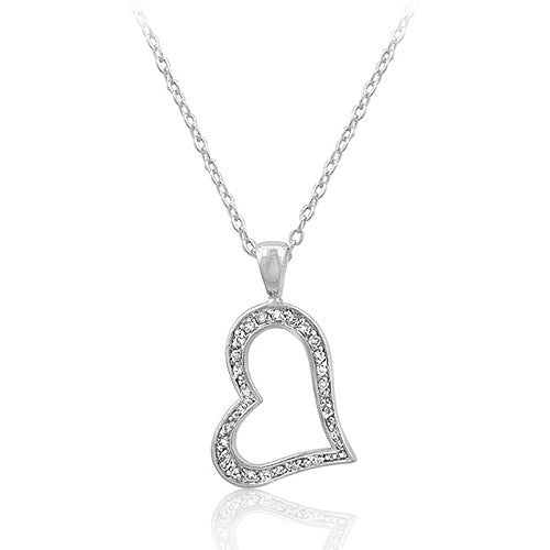 Heart Silhouette Pendant - LinkagejewelrydesignLinkagejewelrydesign