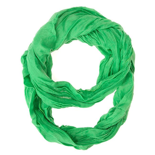 Light Green Genevieve Infinity Scarf - LinkagejewelrydesignLinkagejewelrydesign