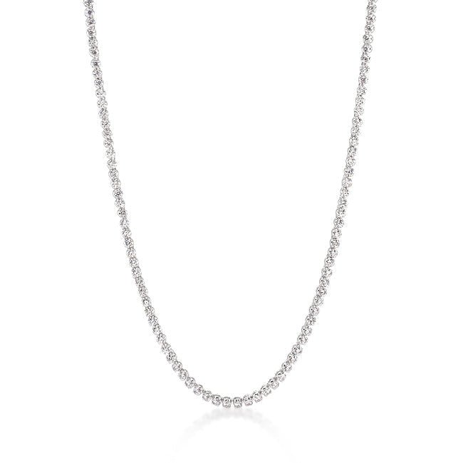 Long Elegant Cubic Zirconia Necklace - LinkagejewelrydesignLinkagejewelrydesign