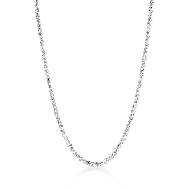 Long Elegant Cubic Zirconia Necklace - LinkagejewelrydesignLinkagejewelrydesign