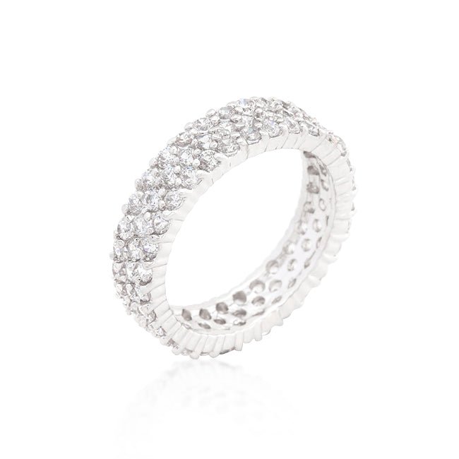 Pave Eternity Ring - LinkagejewelrydesignLinkagejewelrydesign