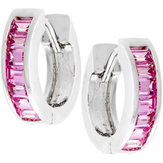 Pink Circlet Earrings - LinkagejewelrydesignLinkagejewelrydesign