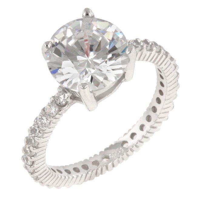 Queen Anne Clear Ring - LinkagejewelrydesignLinkagejewelrydesign