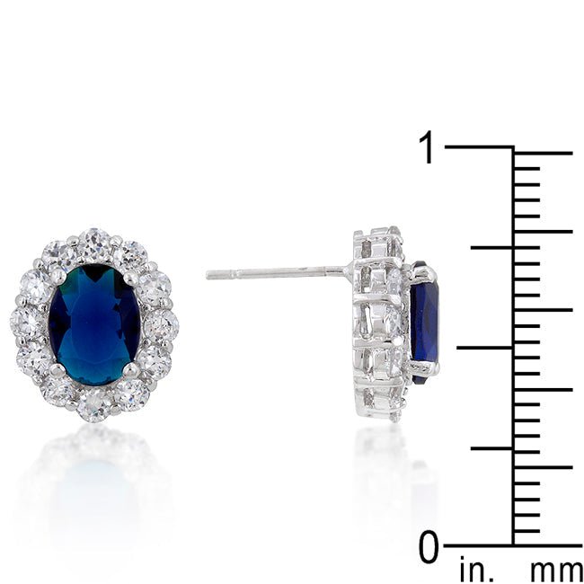 Royal Wedding Sapphire Earrings - LinkagejewelrydesignLinkagejewelrydesign