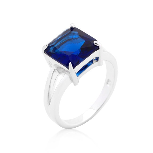 Sapphire Gypsy Ring - LinkagejewelrydesignLinkagejewelrydesign