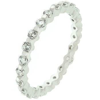 Silver Lace Eternity Band - LinkagejewelrydesignLinkagejewelrydesign