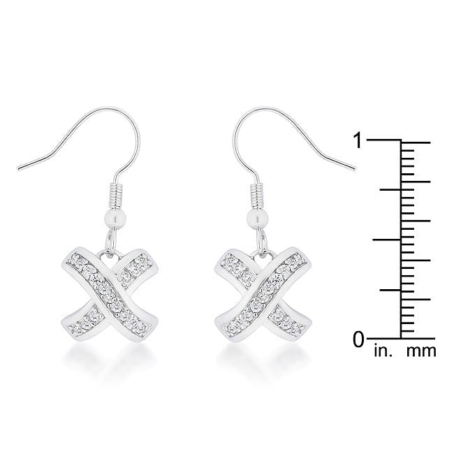 Timeless Pave Drop Earrings - LinkagejewelrydesignLinkagejewelrydesign