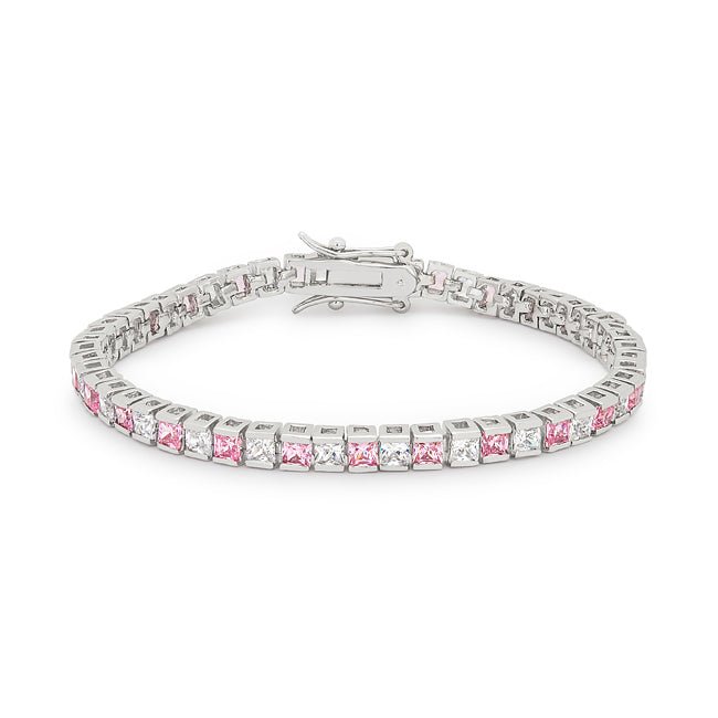 Valentine Cubic Zirconia Tennis Bracelet - LinkagejewelrydesignLinkagejewelrydesign