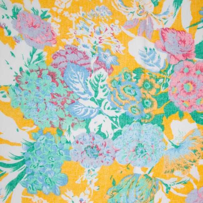 Wanda Multicolor Floral Print Infinity Scarf - LinkagejewelrydesignLinkagejewelrydesign